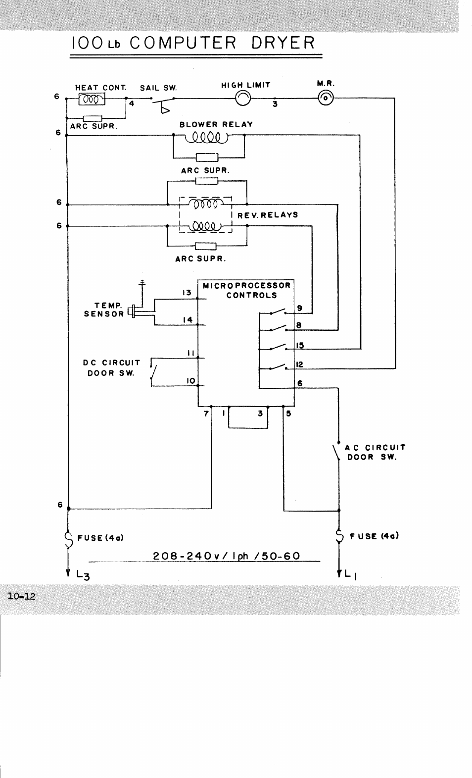 Oolb computer dryer | American Dryer Corp. AD-100 User Manual | Page 60 / 61