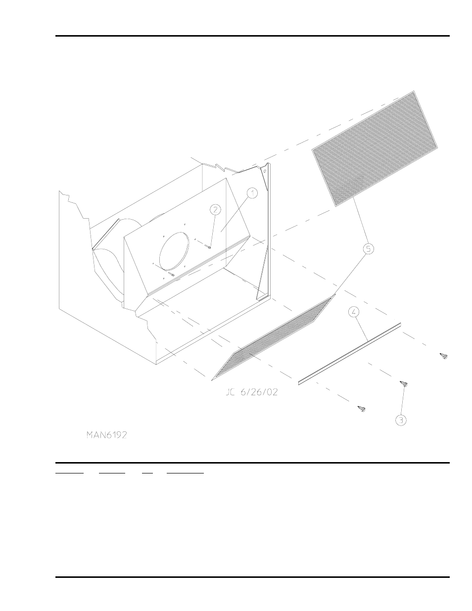 Lint trap assembly | American Dryer Corp. AD-25V User Manual | Page 25 / 56