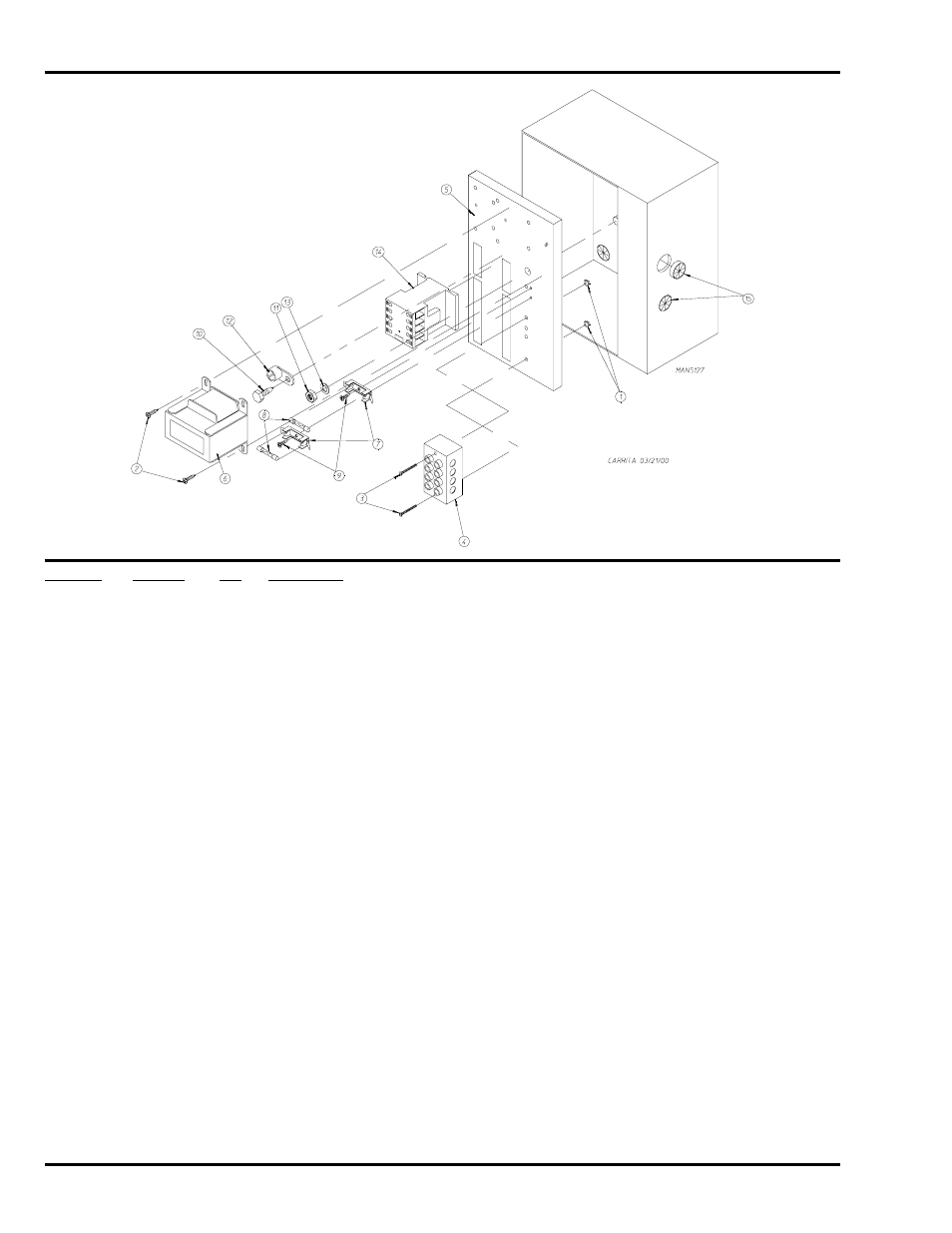Phase (3ø) motor, electric relay panel assembly | American Dryer Corp. AD-25V User Manual | Page 44 / 56