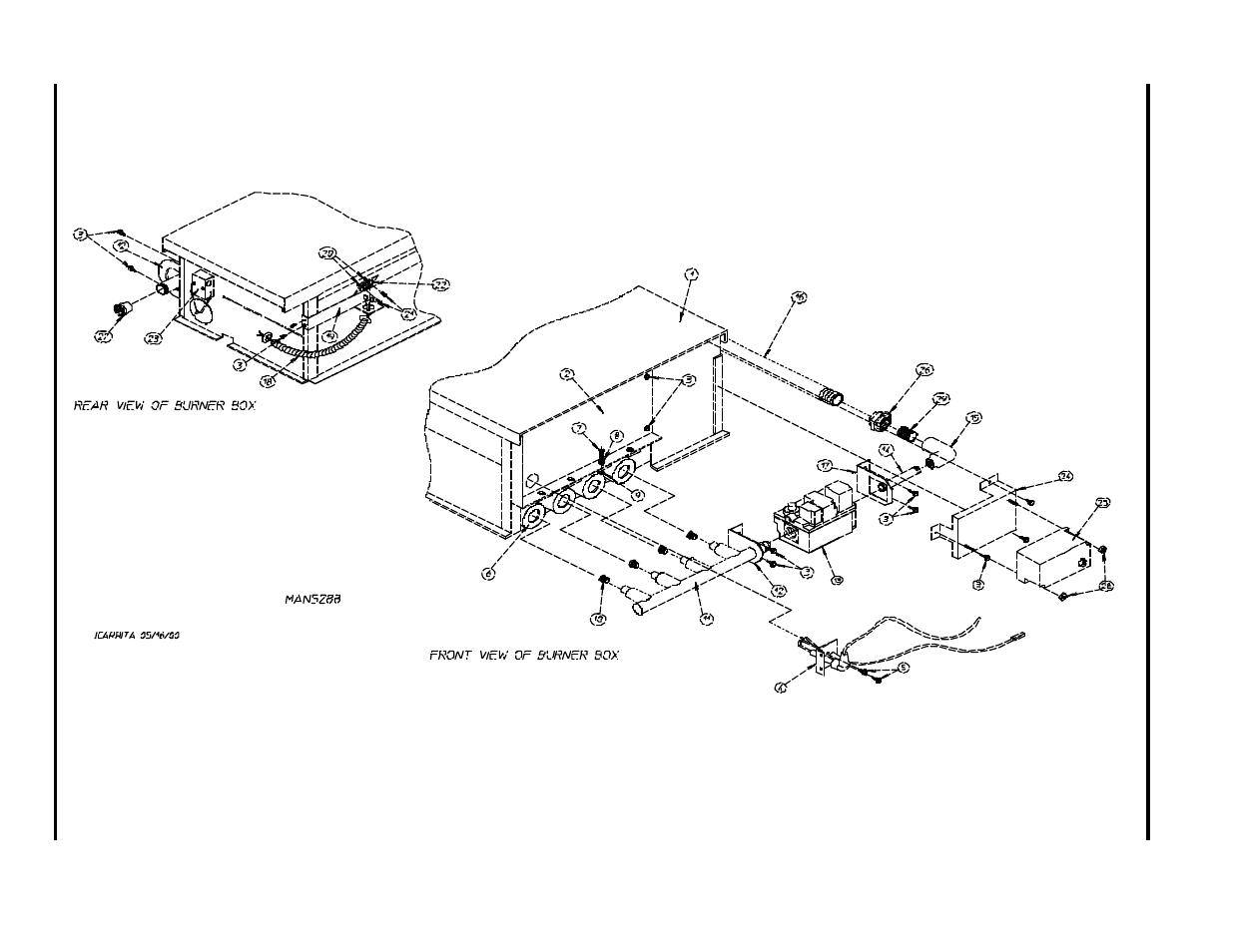 Direct spark ignition (dsi) burner assembly , 17 | American Dryer Corp. Gas/Steam Models ML-82 User Manual | Page 18 / 26
