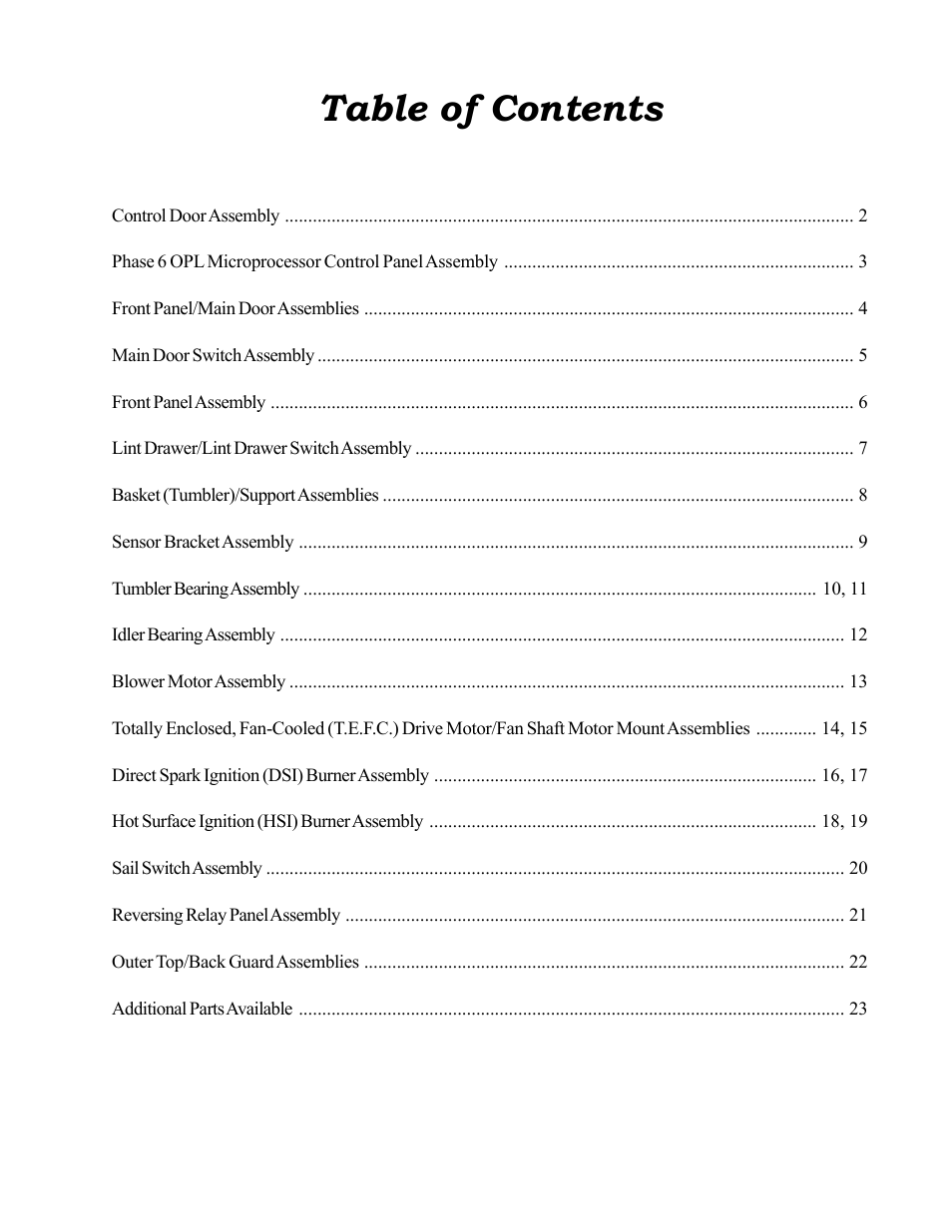 American Dryer Corp. Gas/Steam Models ML-82 User Manual | Page 3 / 26