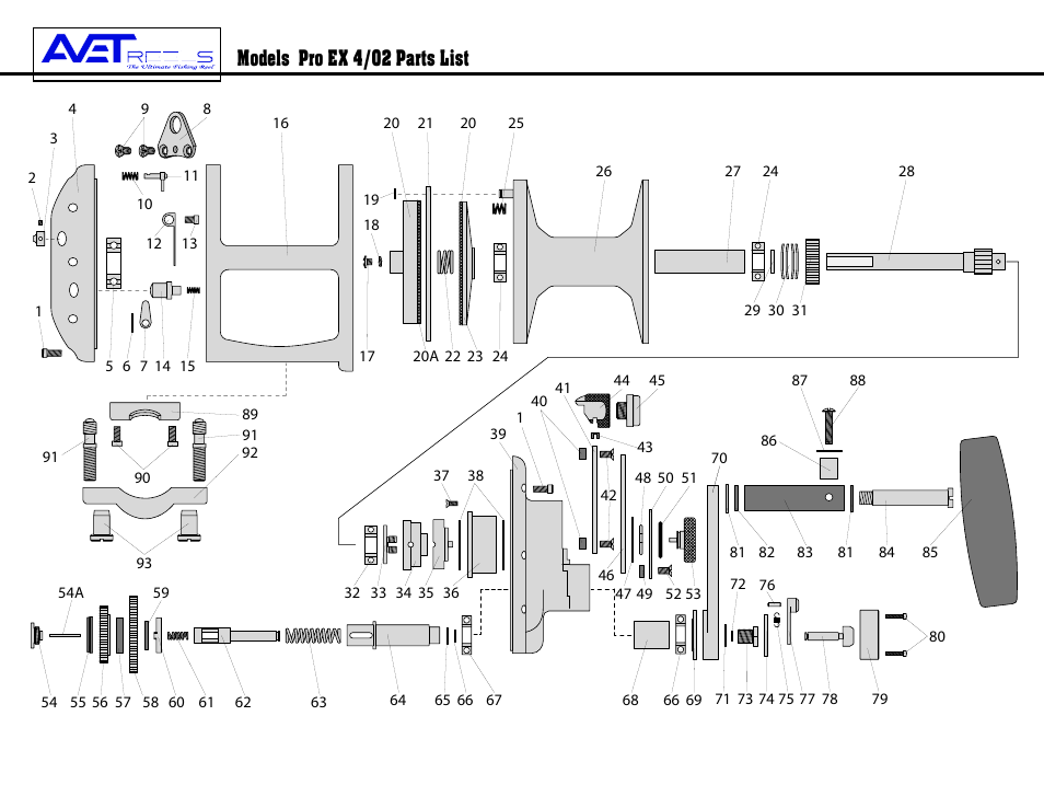 Avet Reels Pro EXW 4/02 User Manual | 2 pages