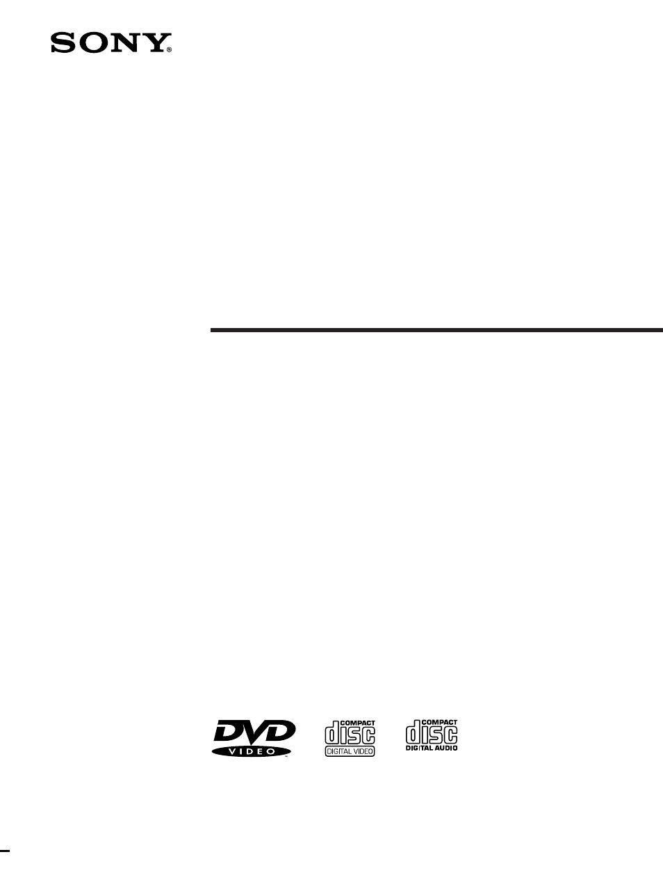 Sony DVP-S300 User Manual | 48 pages