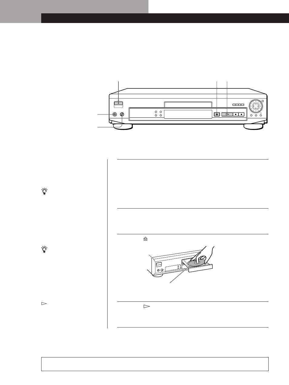 Playing a dvd | Sony DVP-S300 User Manual | Page 10 / 48
