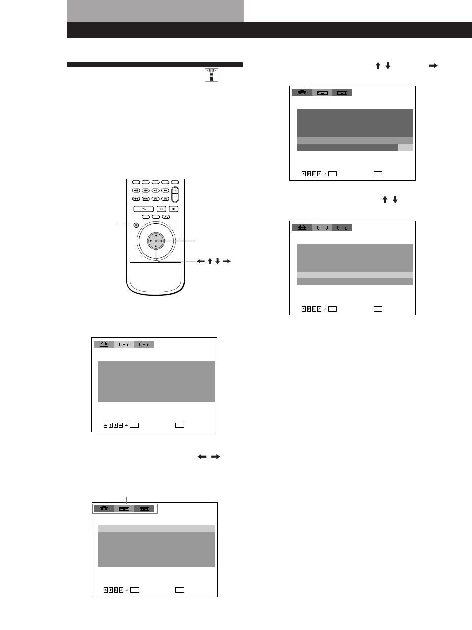 Using the setup display z, Settings and adjustments | Sony DVP-S300 User Manual | Page 32 / 48