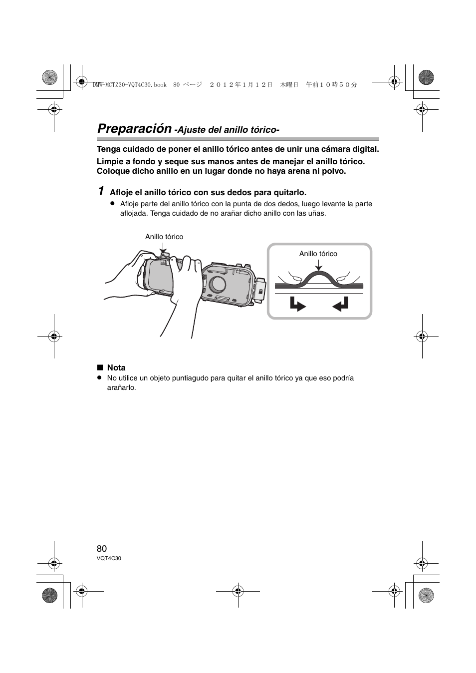 Preparación | Panasonic DMWMCTZ30E User Manual | Page 80 / 184