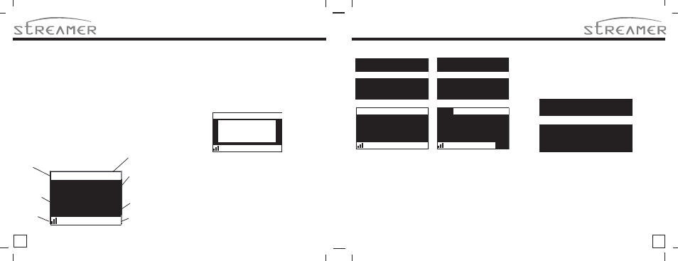 Artist name, Song title, Artist na | Artist name song title, Display 1 default screen | American Wireless SIR-STRPNP1 User Manual | Page 10 / 18