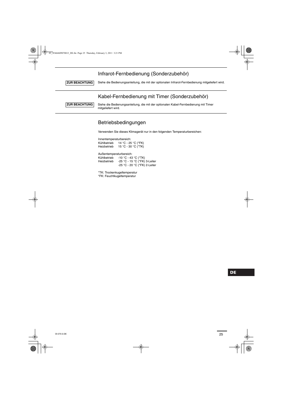 Panasonic Split System Air Conditioner User Manual | Page 25 / 80