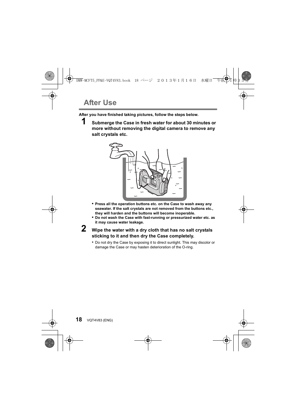 After use | Panasonic DMWMCFT5E User Manual | Page 18 / 160