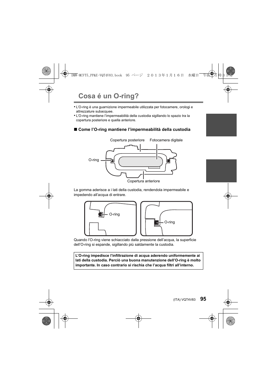 Cosa é un o-ring | Panasonic DMWMCFT5E User Manual | Page 95 / 160