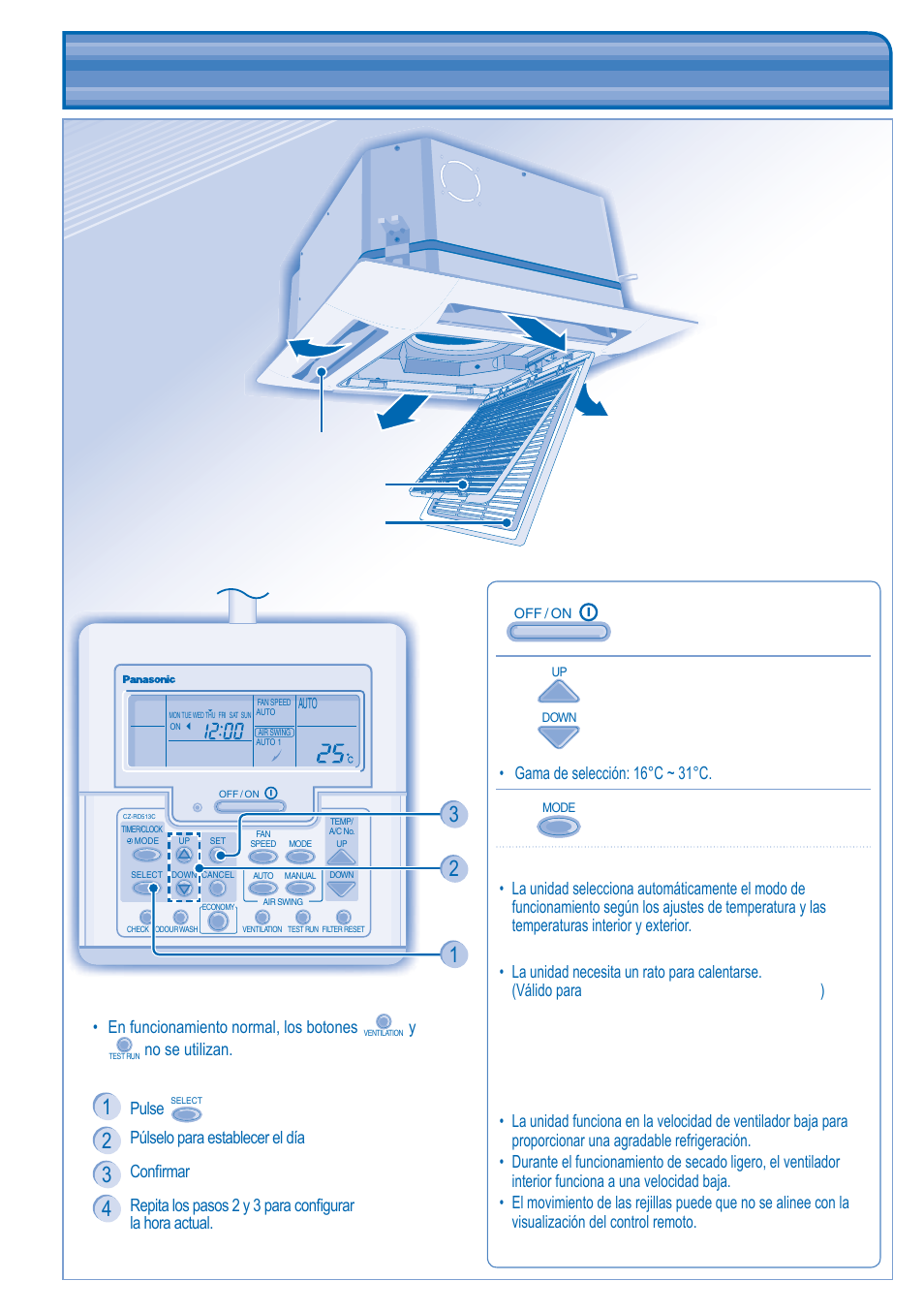 Panasonic CUB14DBE5 User Manual | Page 16 / 64