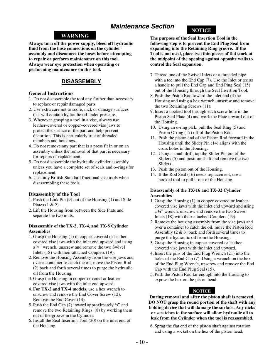 Aztech Systems TX 2 User Manual | Page 10 / 14