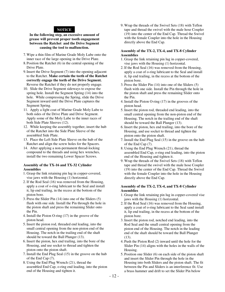 Aztech Systems TX 2 User Manual | Page 12 / 14