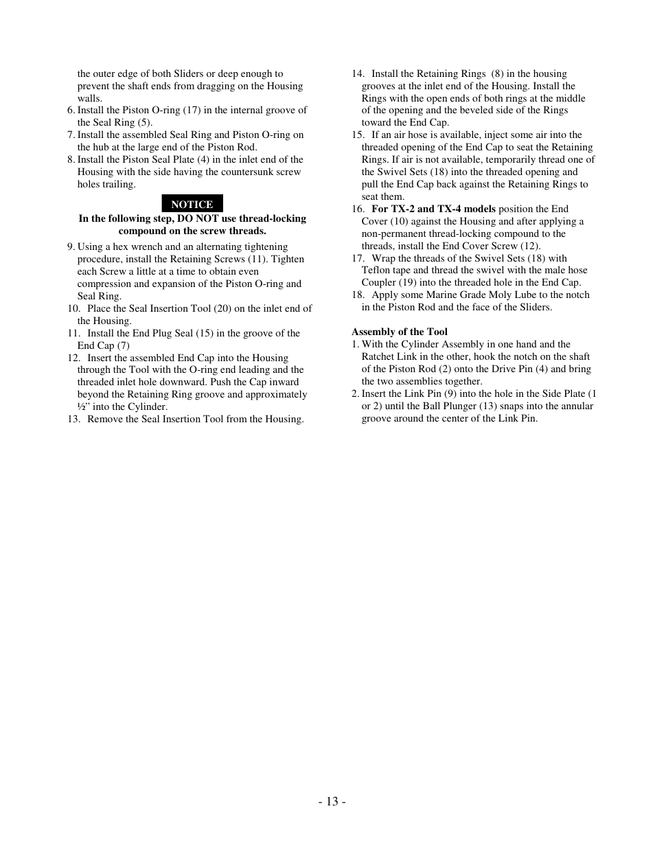 Aztech Systems TX 2 User Manual | Page 13 / 14
