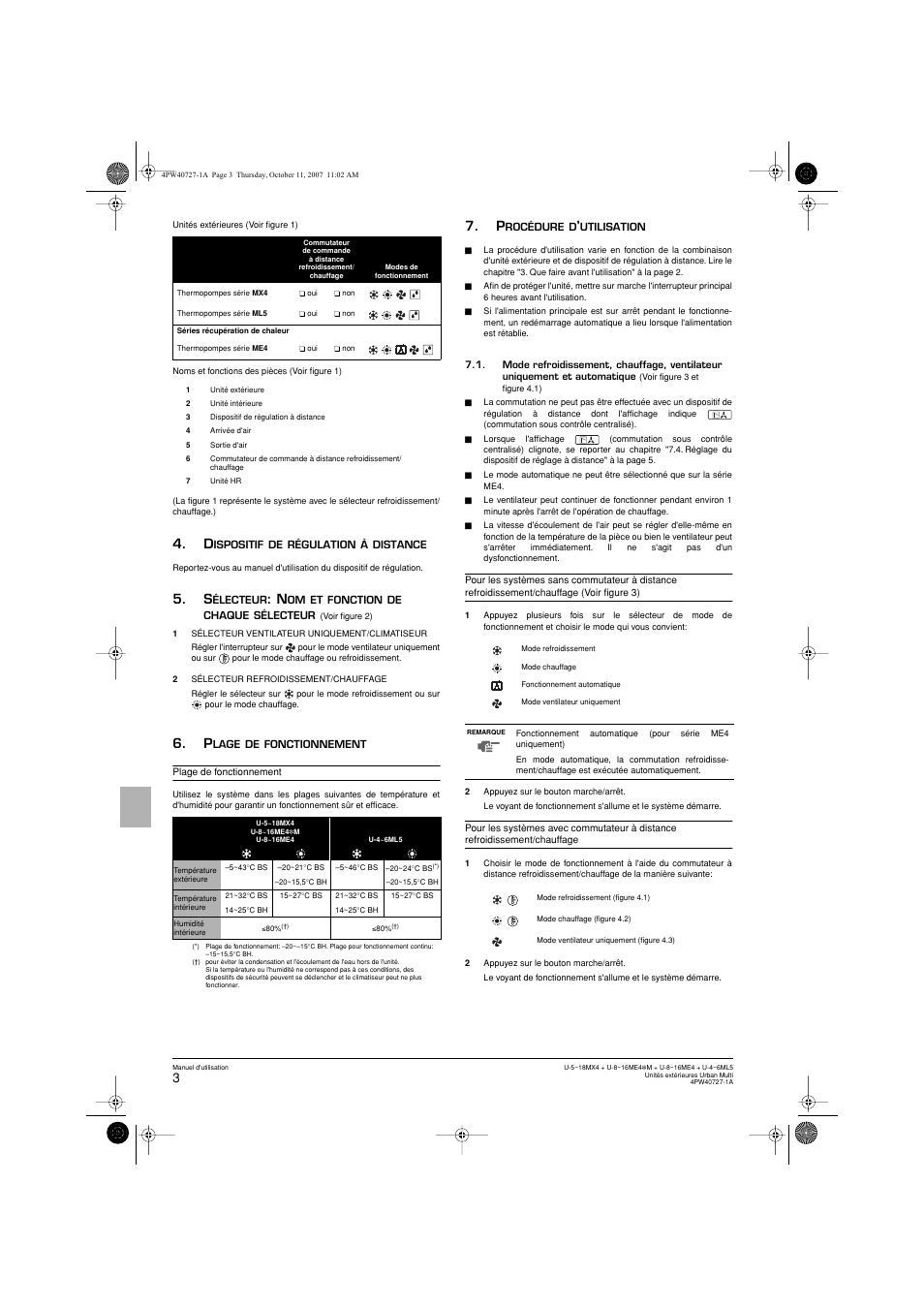 Panasonic U12ME4 User Manual | Page 22 / 76