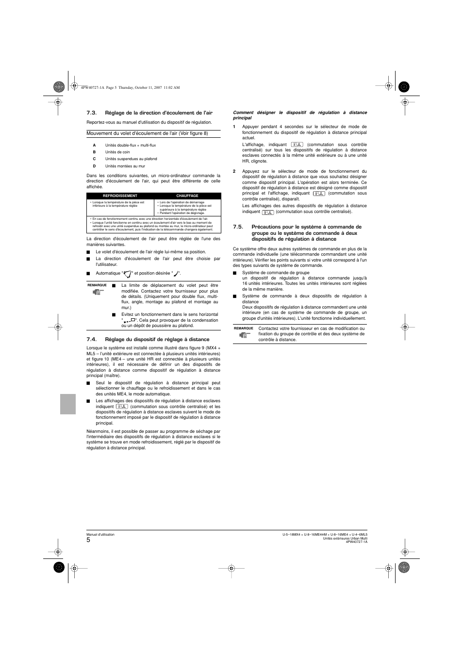 Panasonic U12ME4 User Manual | Page 24 / 76