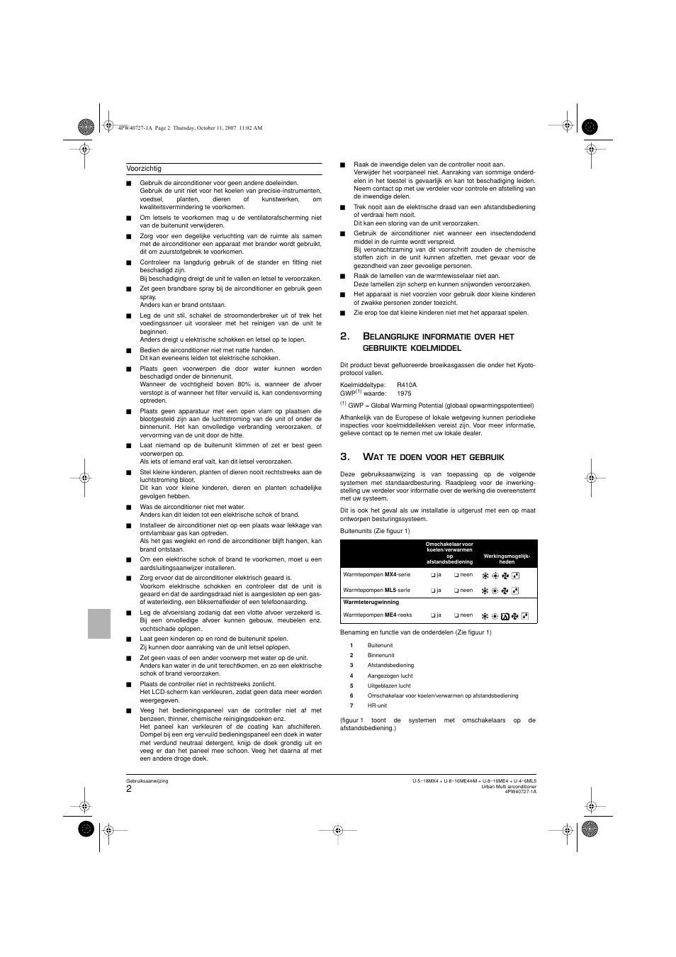 Panasonic U12ME4 User Manual | Page 30 / 76