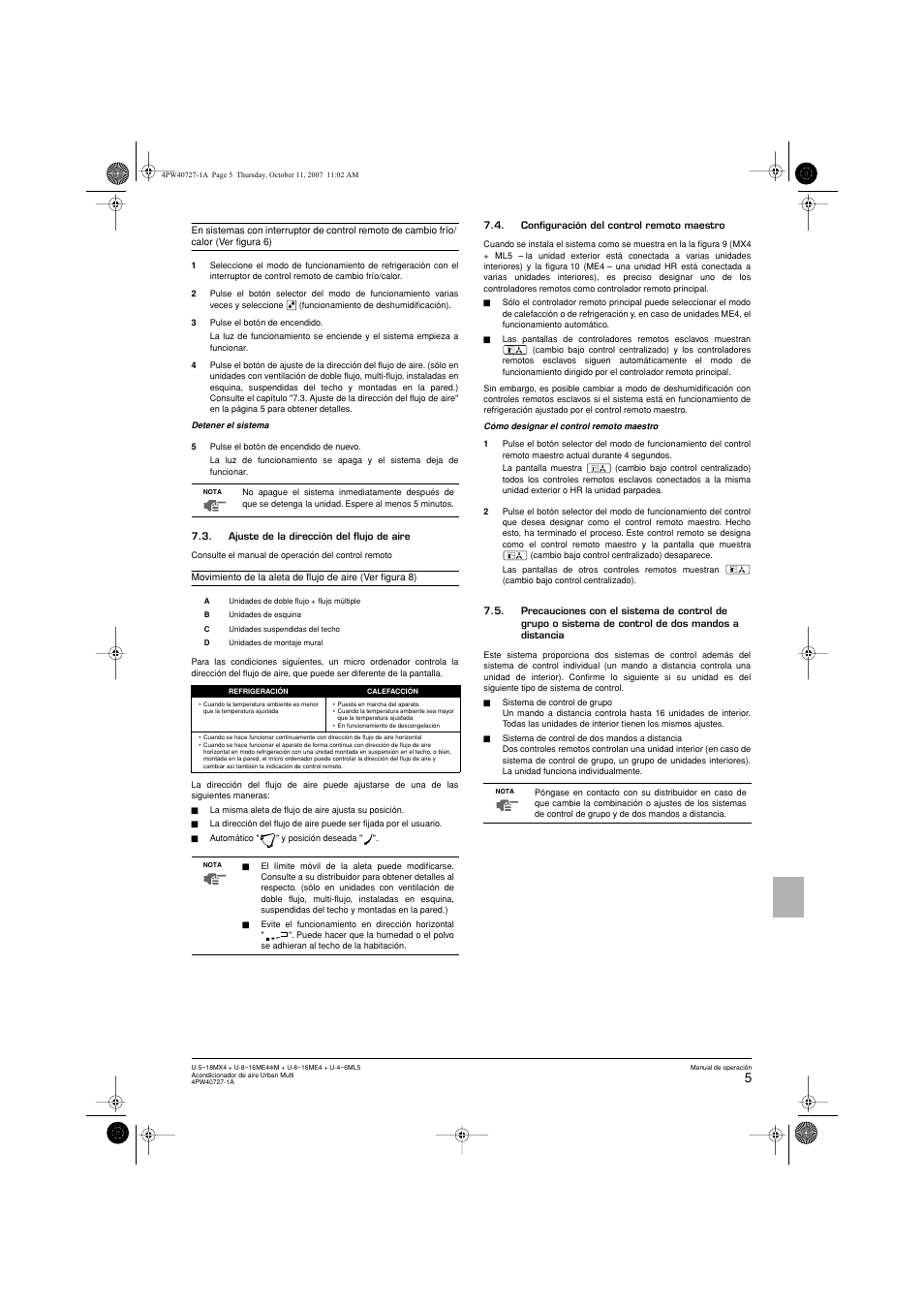 Panasonic U12ME4 User Manual | Page 41 / 76