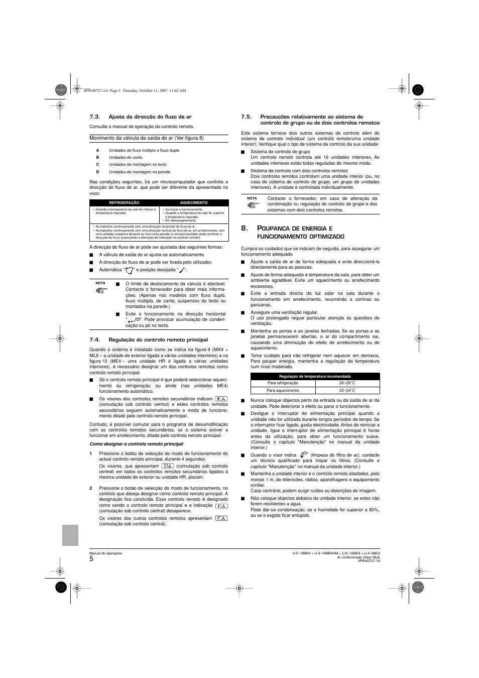 Panasonic U12ME4 User Manual | Page 68 / 76