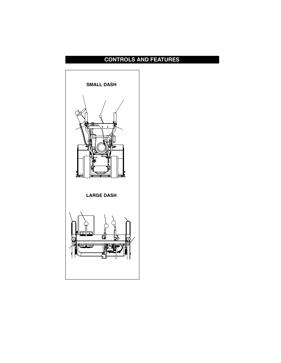 Controls and features | Ariens Sno-Thro 921012 User Manual | Page 13 / 44