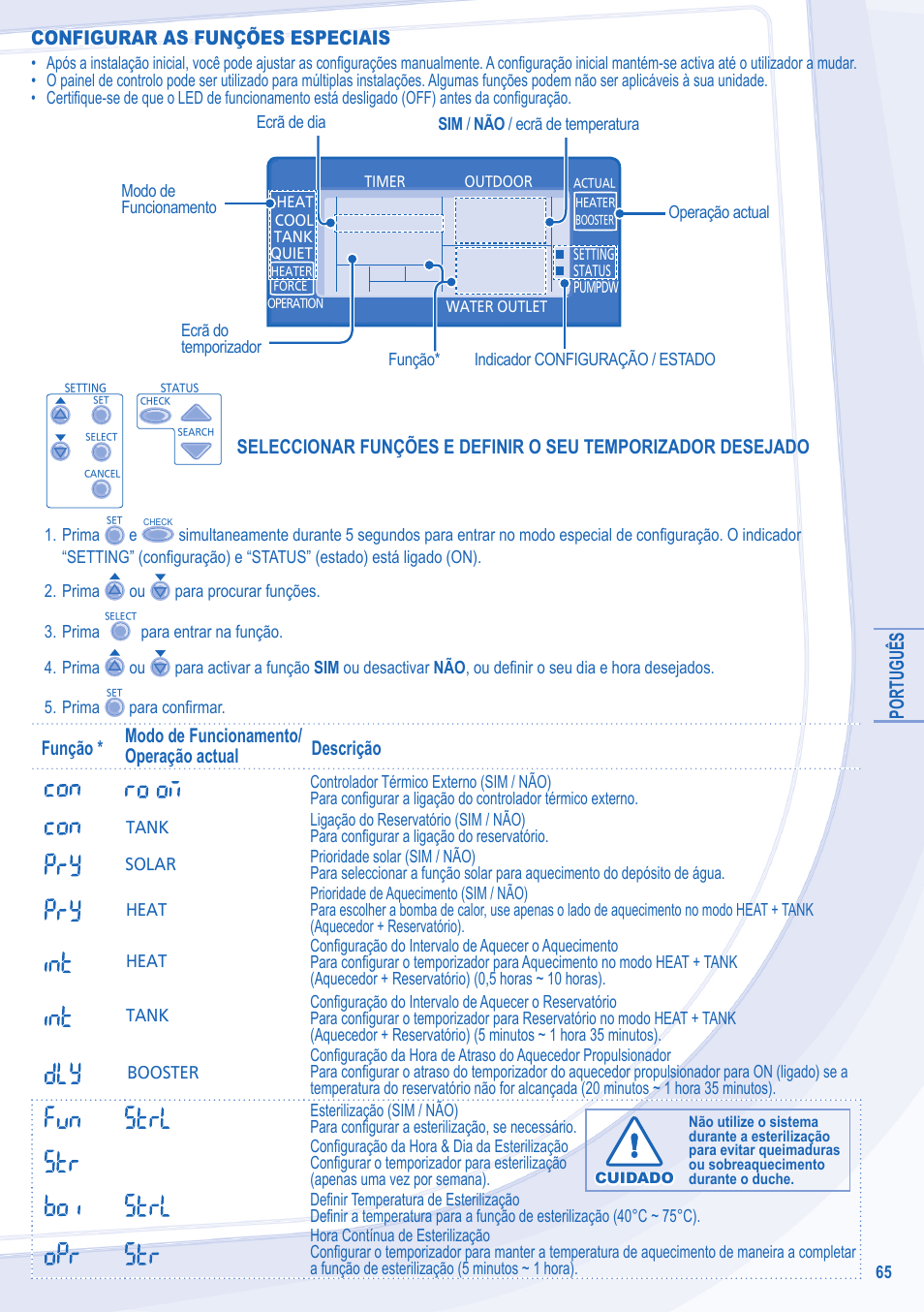 Panasonic WHSDC14C9E8 User Manual | Page 65 / 92