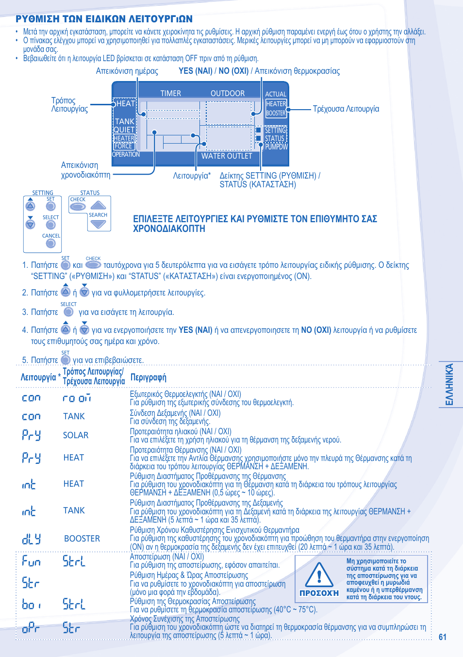 Panasonic WHSXF12D9E8 User Manual | Page 61 / 76