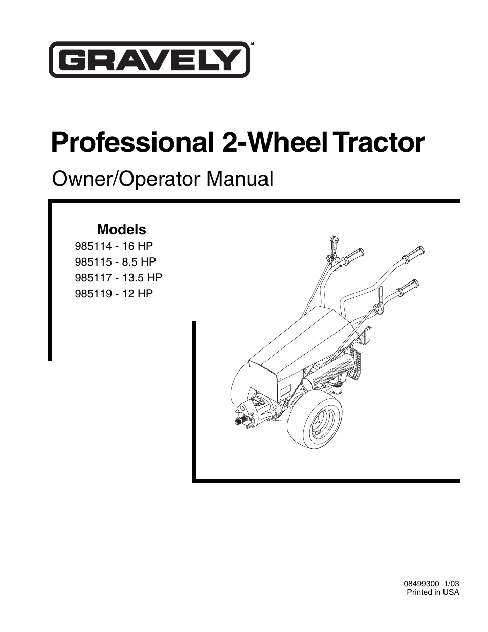 Ariens 985115 User Manual | 24 pages