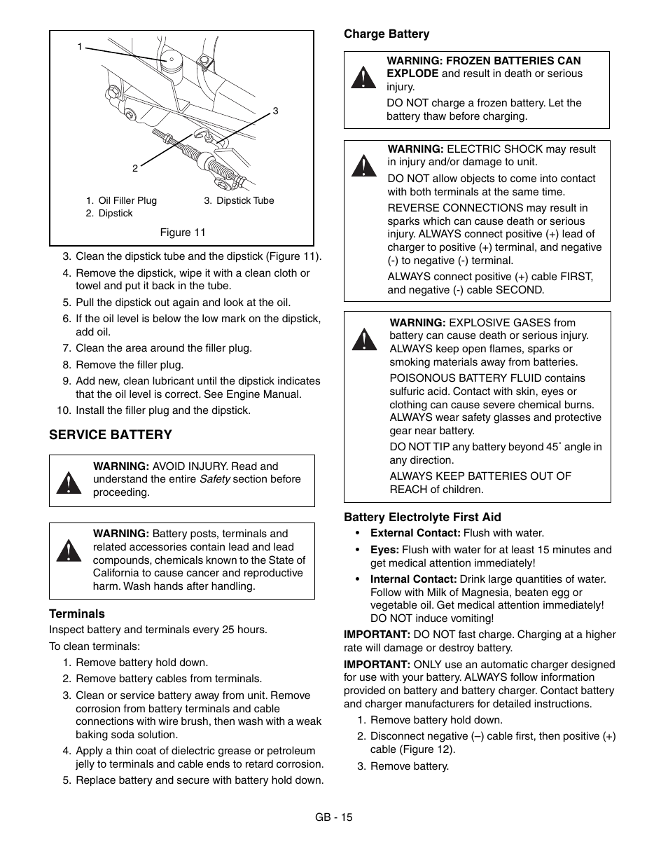 Ariens 985115 User Manual | Page 15 / 24