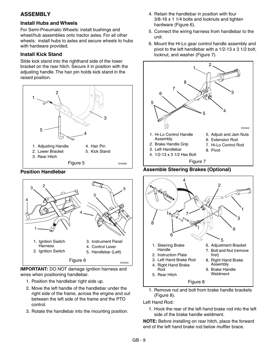 Ariens 985115 User Manual | Page 9 / 24