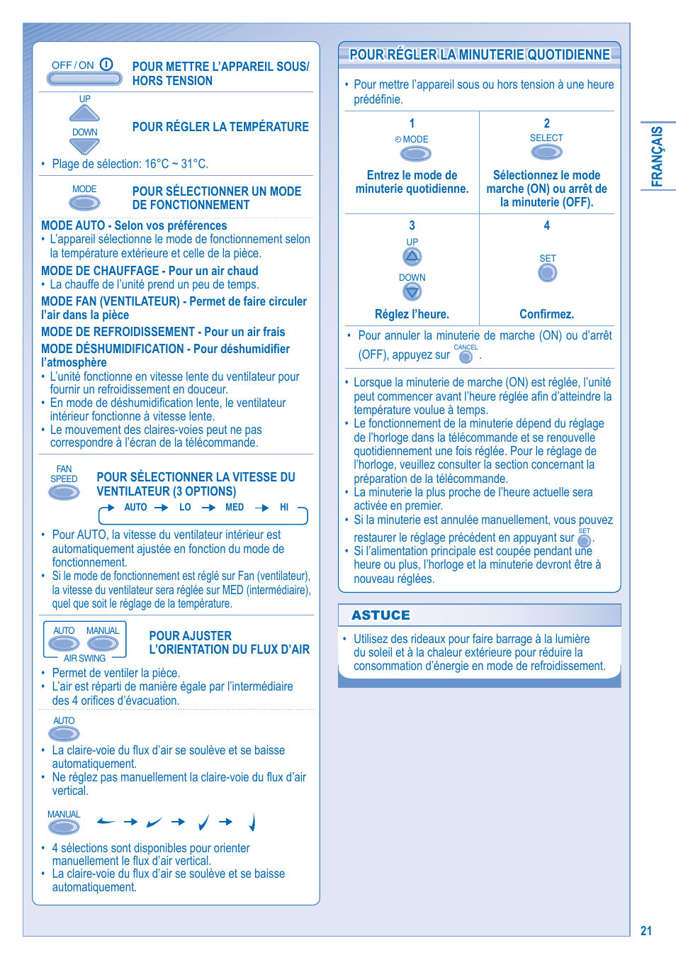 Panasonic U5LA1E5 User Manual | Page 21 / 112
