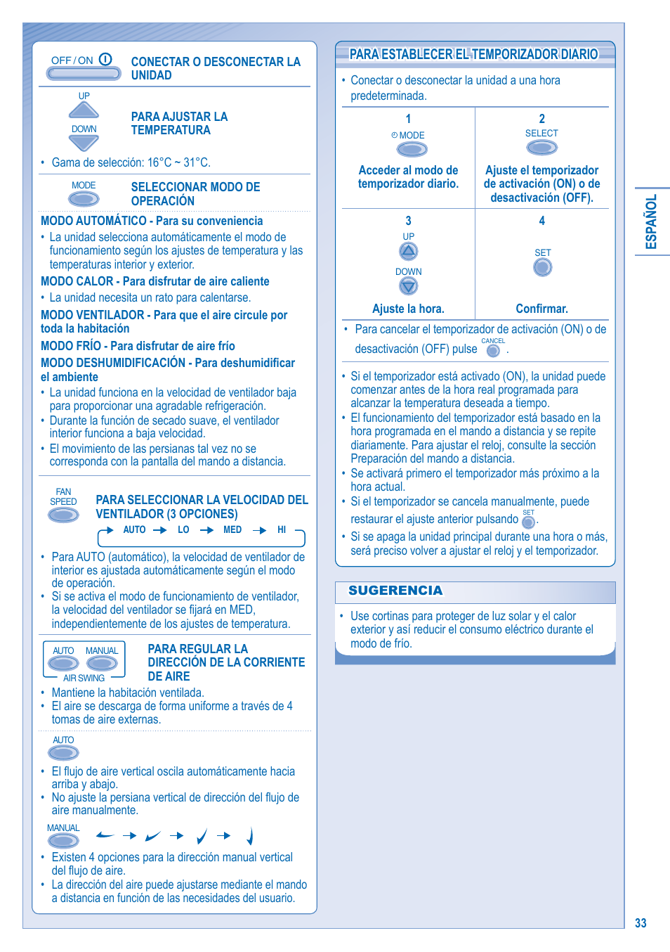 Panasonic U5LA1E5 User Manual | Page 33 / 112