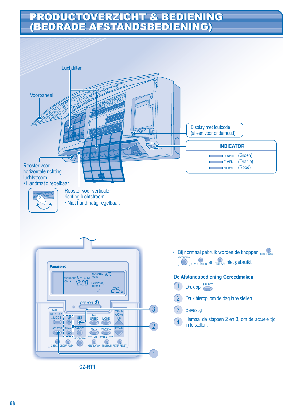 Panasonic U5LA1E5 User Manual | Page 68 / 112