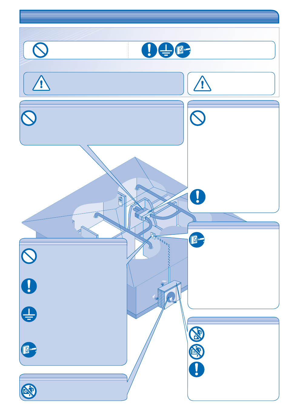 Precauções de segurança | Panasonic CSE10KD3EA User Manual | Page 72 / 92