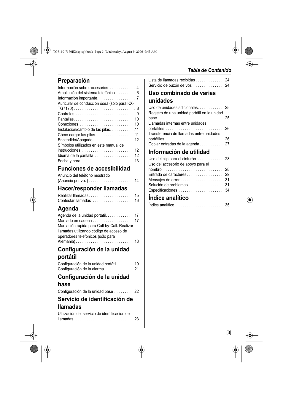 Panasonic KXTG7150EX User Manual | Page 147 / 216