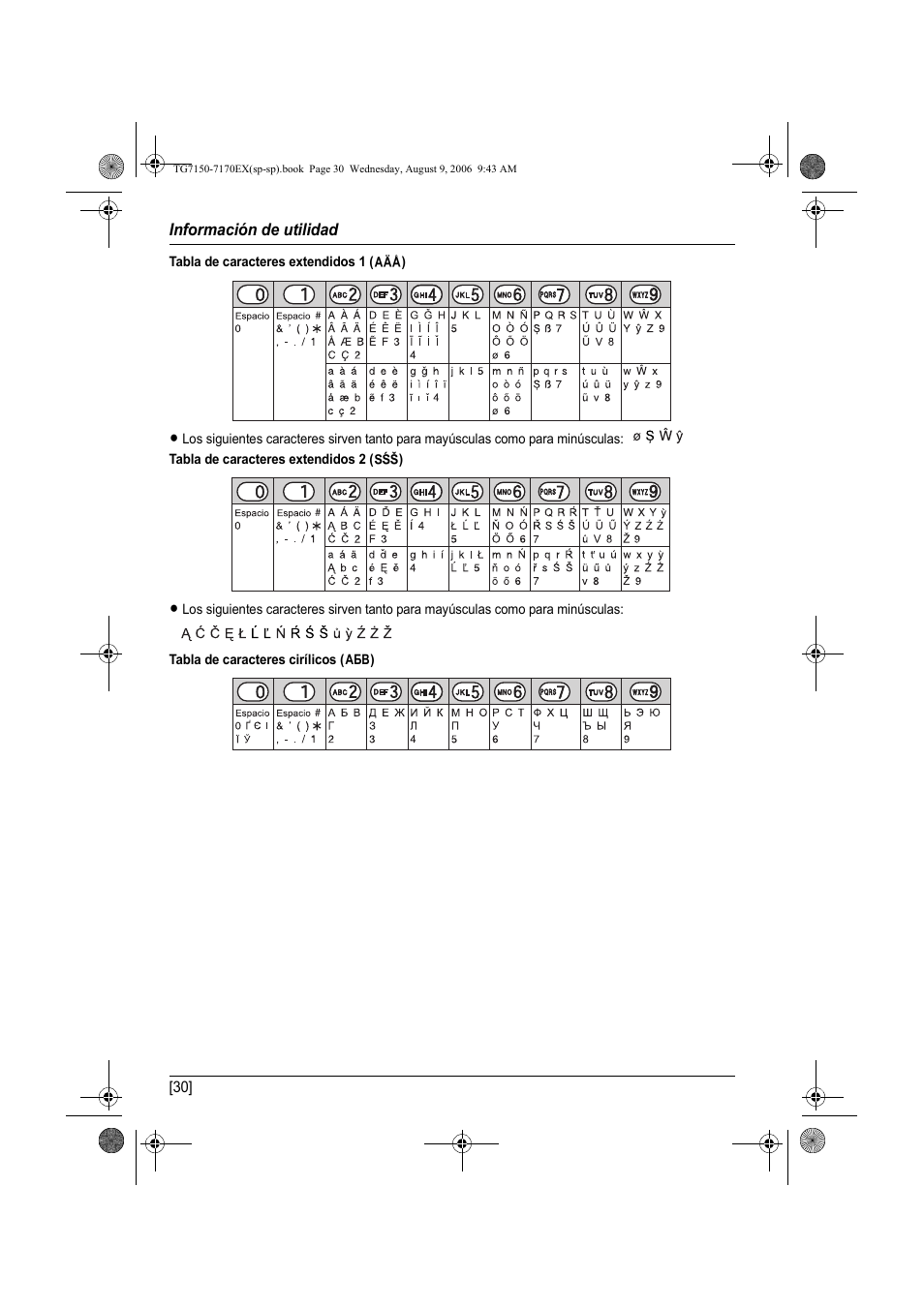 Panasonic KXTG7150EX User Manual | Page 174 / 216