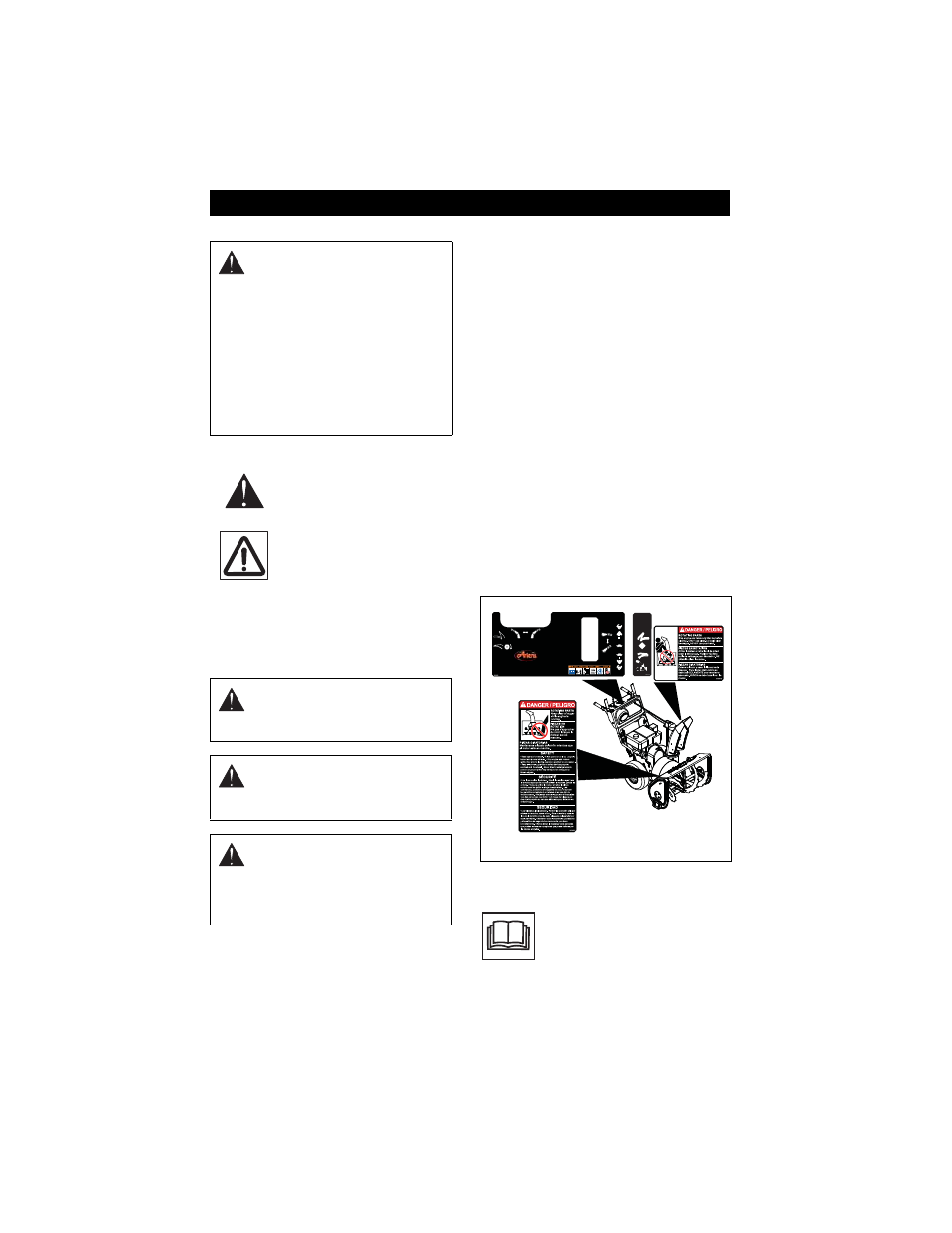 Safety | Ariens 921006 - ST1130DLE User Manual | Page 4 / 42