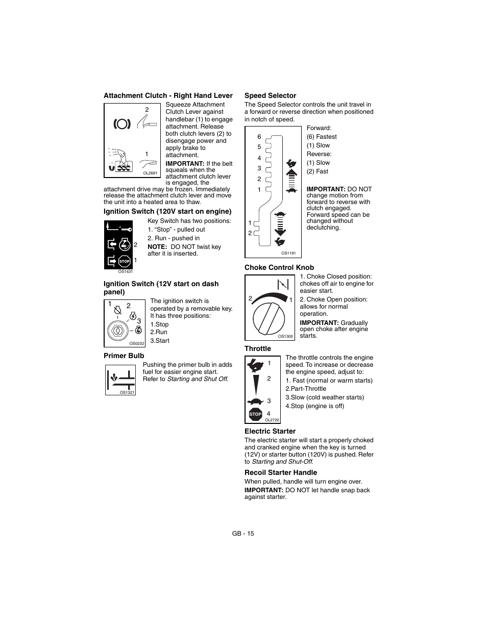 Ariens Sno-Thro 924117 - 1024 User Manual | Page 15 / 33