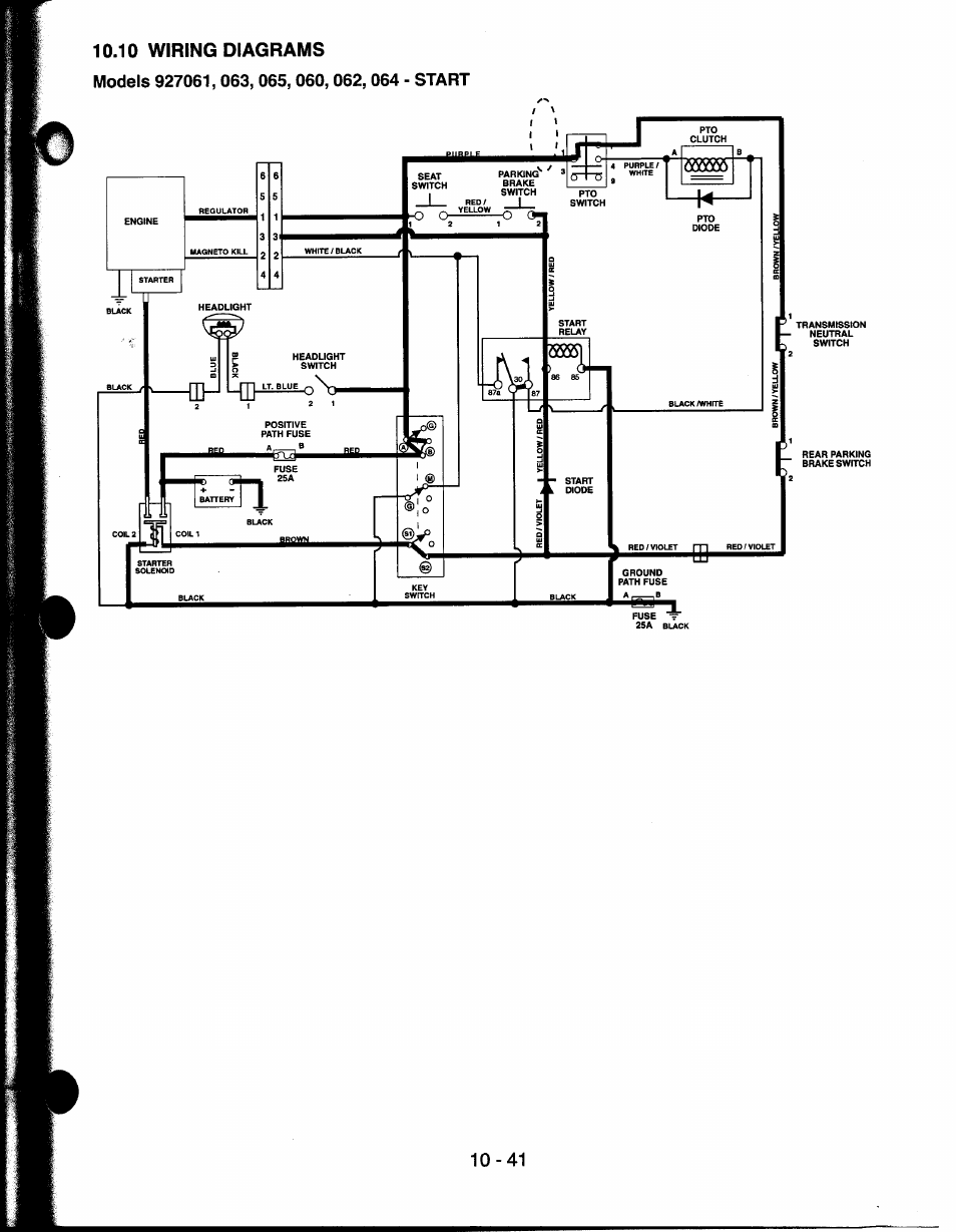 Ariens 927065 User Manual | Page 41 / 44