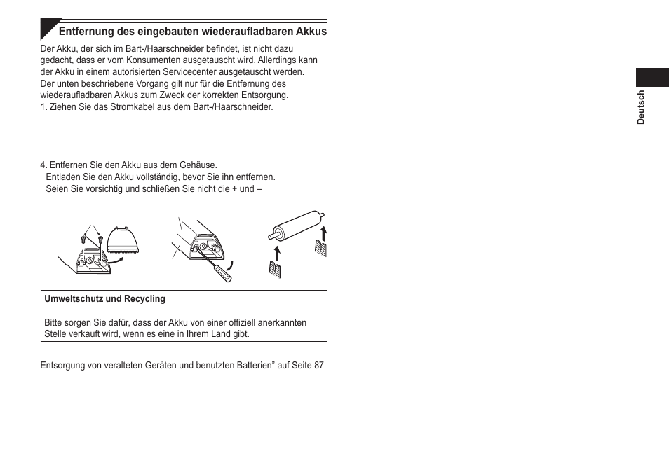 Panasonic ER2302 User Manual | Page 11 / 100