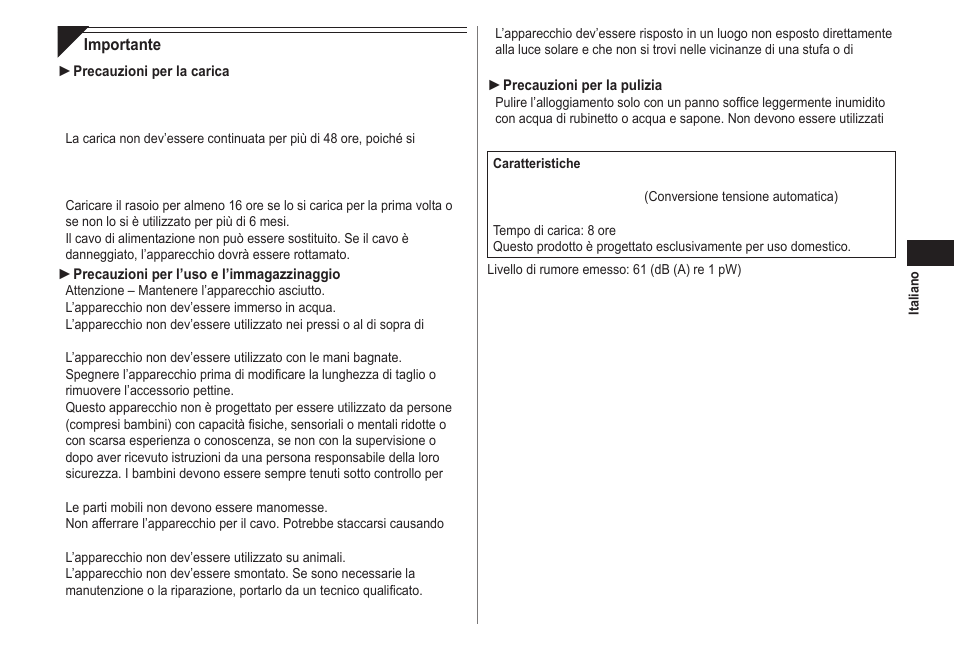 Panasonic ER2302 User Manual | Page 17 / 100