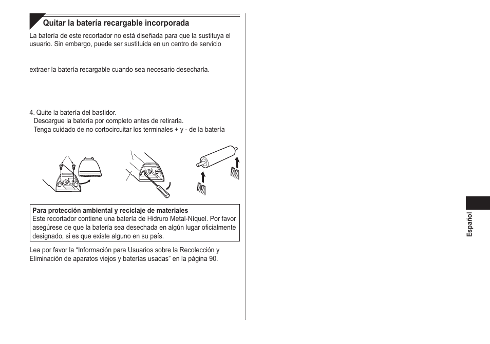 Panasonic ER2302 User Manual | Page 31 / 100