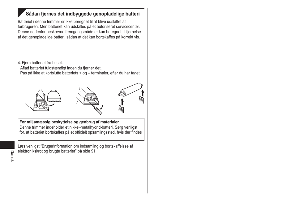 Panasonic ER2302 User Manual | Page 36 / 100