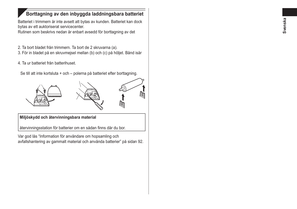 Panasonic ER2302 User Manual | Page 51 / 100