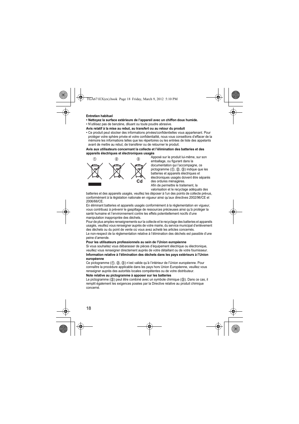 Panasonic KXTGA671EX User Manual | Page 18 / 84