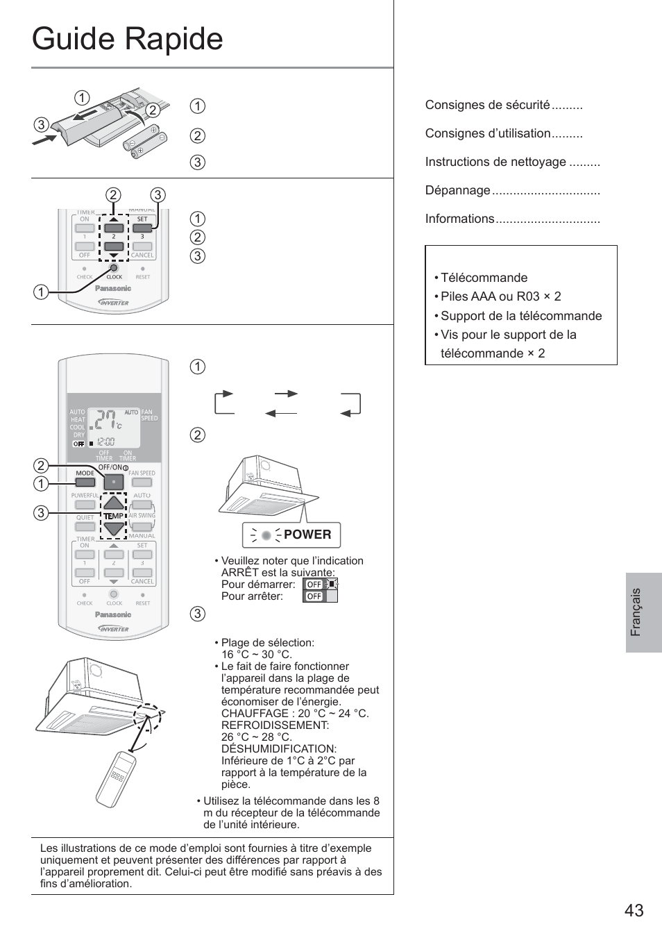 Panasonic CU2E15PBE User Manual | Page 43 / 80