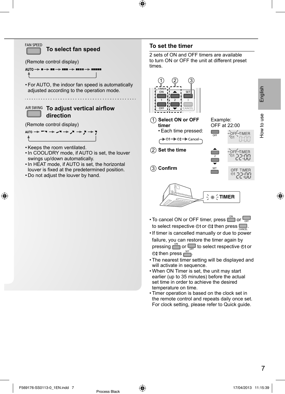 Panasonic CU3E18PBE User Manual | Page 7 / 80