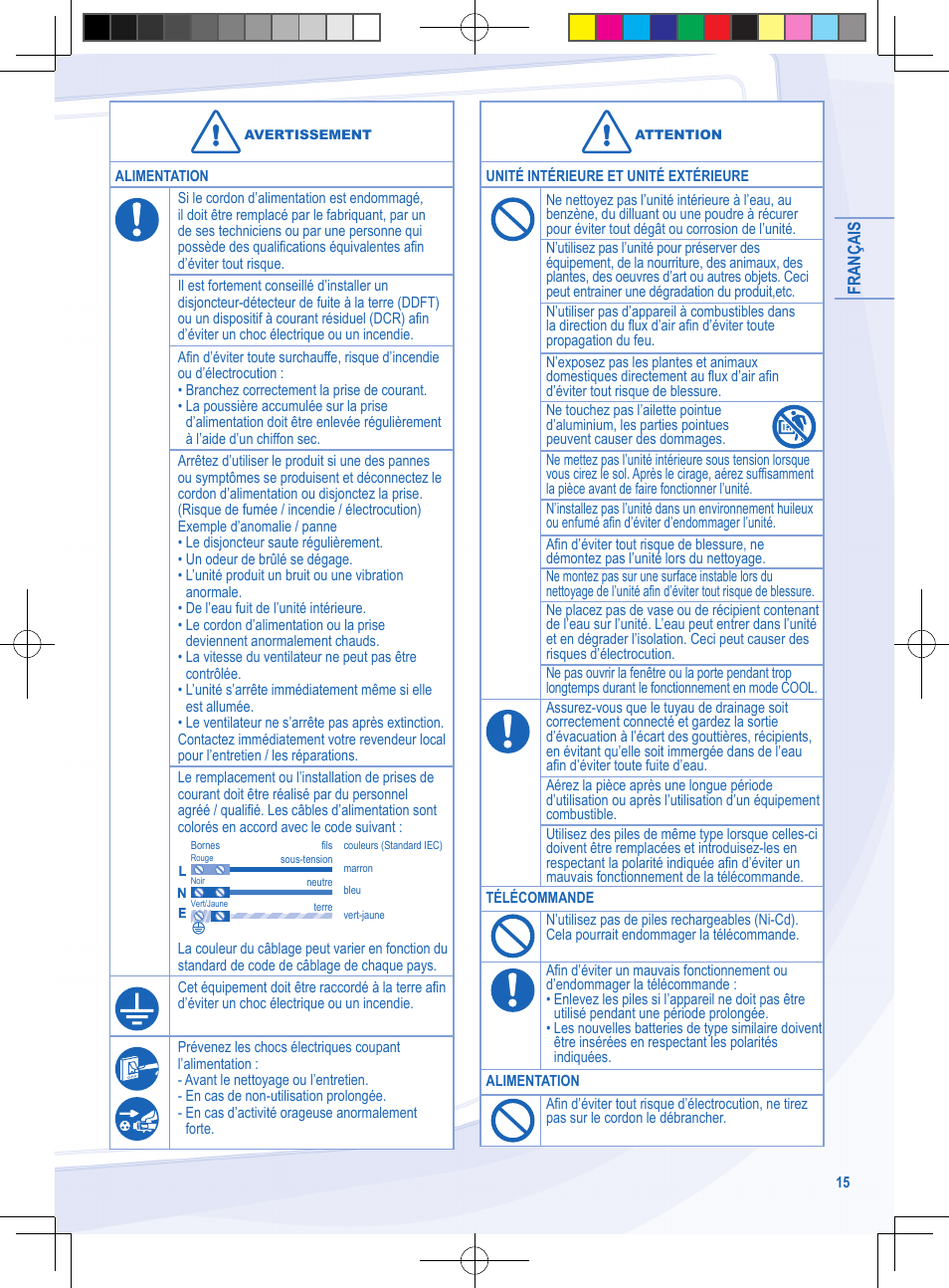 Panasonic CURE9NKE User Manual | Page 15 / 72