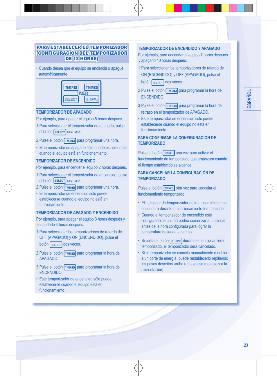 Panasonic CURE9NKE User Manual | Page 23 / 72