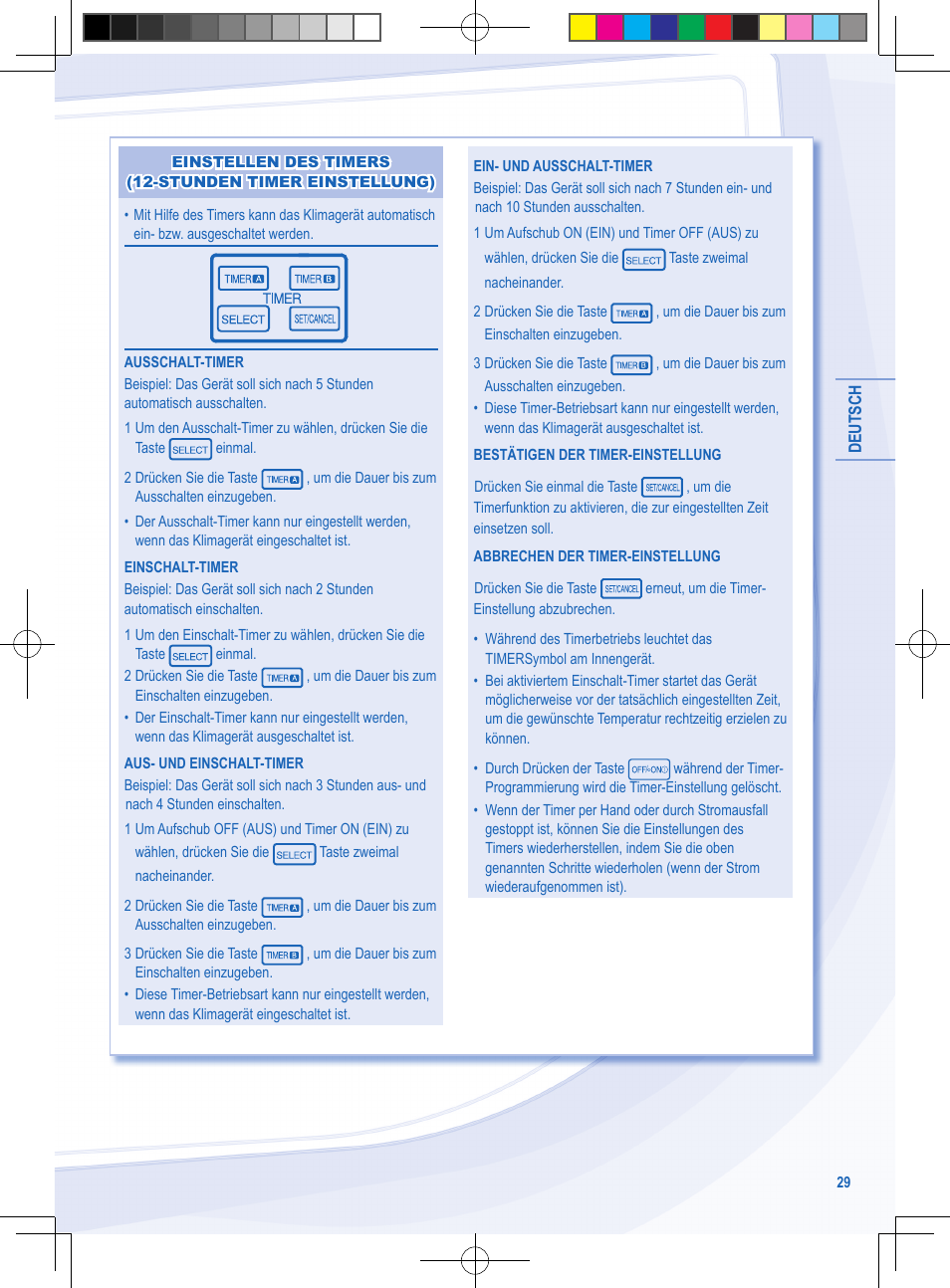 Panasonic CURE9NKE User Manual | Page 29 / 72