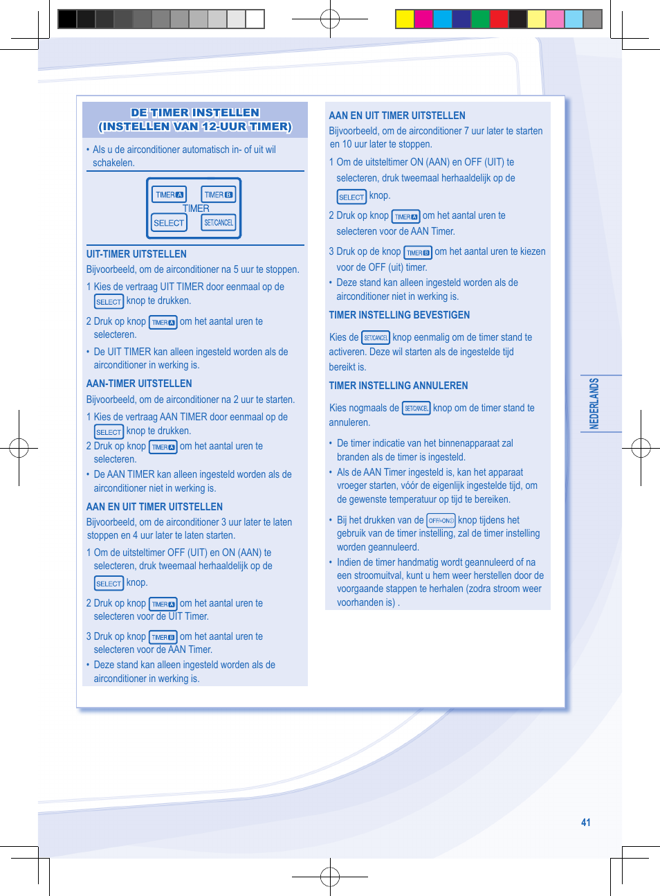 Panasonic CURE9NKE User Manual | Page 41 / 72